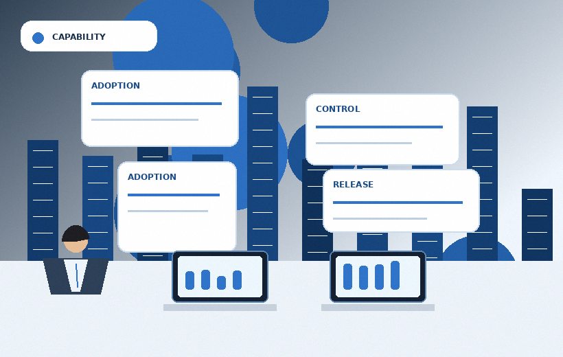 Change and delivery control for Change and delivery solutions for complex enterprise transformation.