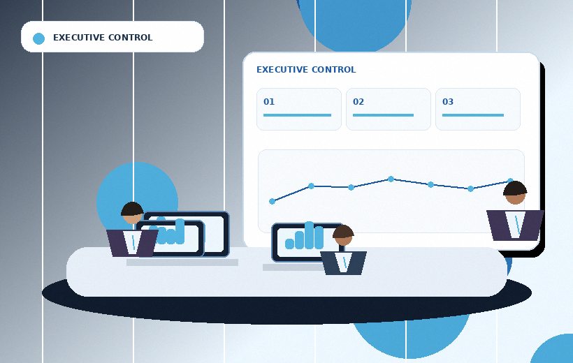 AI-enabled delivery governance for Executive control view for complex change.